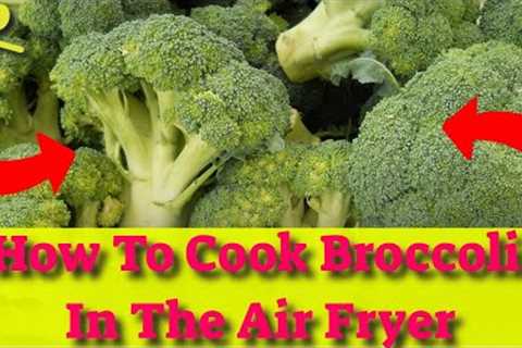 How To Cook Broccoli In The Air Fryer (ninja air fryer cooking hack inside!)