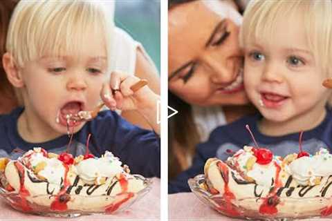 Banana Splits Entirely From Scratch (For My Son’s Birthday!)