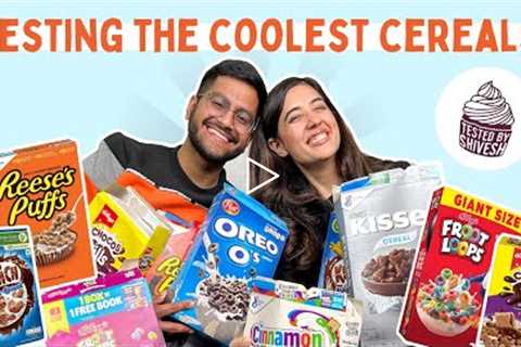 Trying the COOLEST Cereals in India | Which one is the best? Tested by Shivesh ft @Tanya Khanijow
