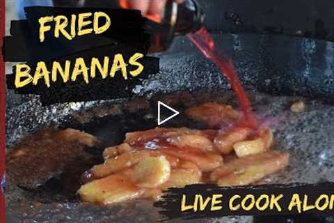 LIVE Cook Along: Cinnamon Fried Bananas