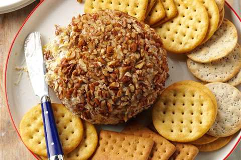 Sweet & Savory Pineapple Cheese Ball