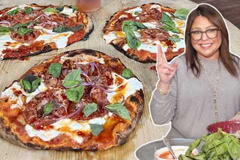 How to Make Thin and Crispy Pizza with Sopressata, Red Onion and Hot Honey | Rachael Ray