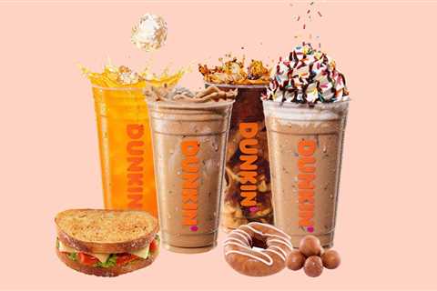 Dunkin’ Just Revealed Its Summer 2022 Menu—and They're Offering a BRAND-NEW Latte