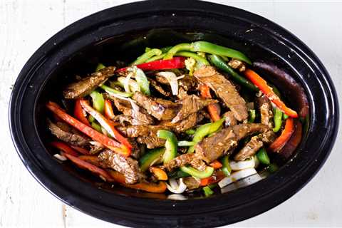 Easy Crock Pot Pepper Steak Recipe Slow Cooker