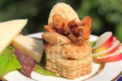 How to Make Apple Puffs with Store-Bought Puff Pastry | Rachael's Sister, Maria