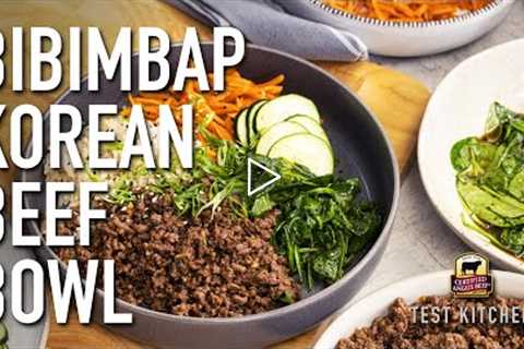 Bibimbap Korean Ground Beef Bowl Recipe