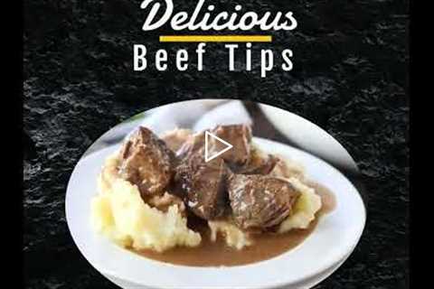 Slow Cooker Beef Tips & Rice Recipe | How to Cook Crock Pot Beef Tips