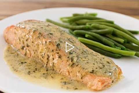 Salmon with Lemon Butter Sauce Recipe