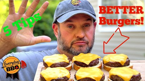 5 Tips to BEST BURGERS! | Make the best Homemade Grilled Burgers using these tips!