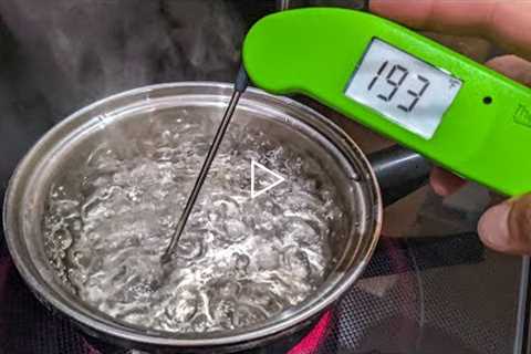 Water Doesn't Boil At 212F