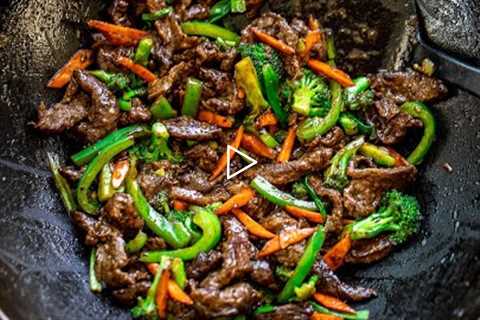 BEEF AND VEGETABLE STIR FRY || Quick and Easy Dinner || Easy Dinner Recipes For Family