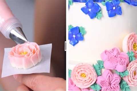 Pipe The Most Perfect Petals With This Unique Buttercream Recipe! So Yummy
