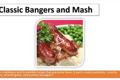 How to Make Classic Bangers and Mash | how to cook