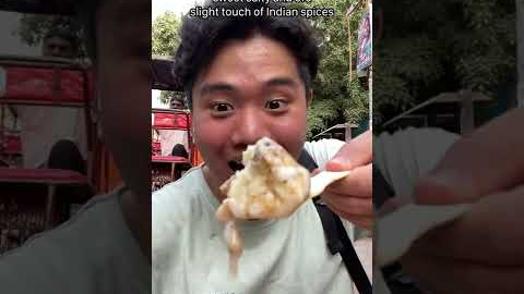 Trying Indian Street Food in Delhi