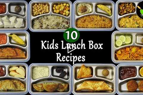 10 Lunch Box Recipes For Kids Vol 5 | Indian Lunch Box Recipes  | Easy & Quick Tiffin Ideas For ..