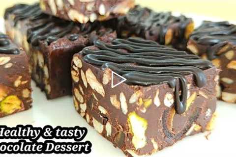 healthy and tasty chocolate dessert recipe | healthy snacks