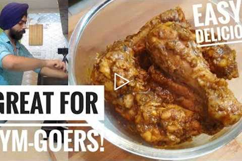 EASIEST Chicken Recipe EVER!! With Calorie Info for Gym Diet | Chicken Sokha