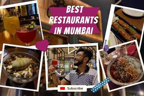 Best Restaurants in Mumbai | Best Food in Mumbai | Bastian restaurant | Bombay canteen
