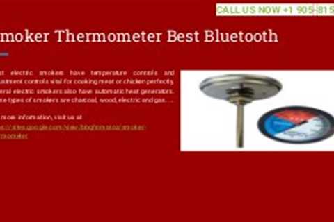 The Best Thermometer For Smokers