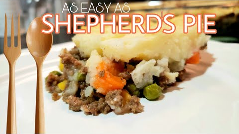 Simple Shepherd's Pie Ground Beef Recipe