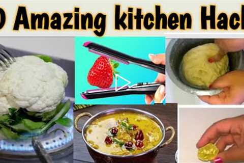 Enjoye 10 Unbelievable Cooking Hacks Tips&Tricks with Us|How to make work Fastest|Fun with..