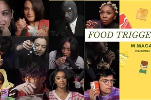 ASMR Food Triggers with celebrities