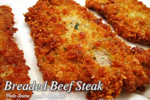 Breaded Ribeye Steak