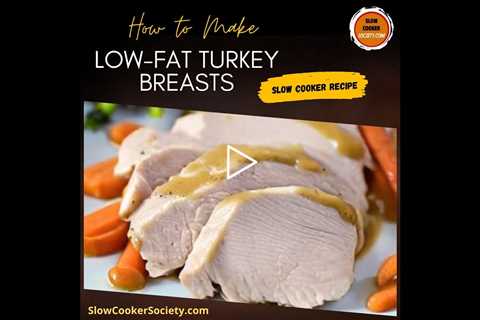 Healthy Crockpot Turkey Breast| How to Prepare Slow Cooker Turkey Breast Recipe