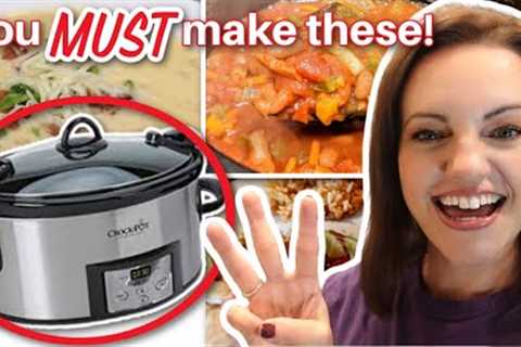 All 3 Crockpot recipes were AMAZING, but one really shocked me!!