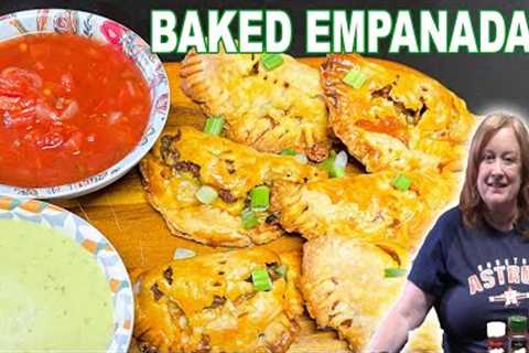 Easy BAKED BEEFY EMPANADAS Appetizer