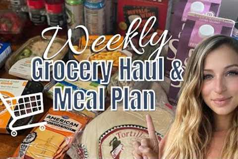 Weekly Grocery Haul & Meal Plan | Slow Cooker Recipe | Frugal Living