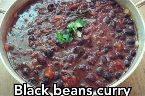 Black beans curry | Black beans recipe Indian | how to make black beans curry | protein rich food