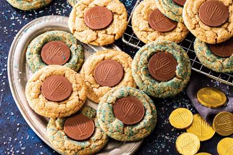 Gelt Cookie Butter Blossom Cookies