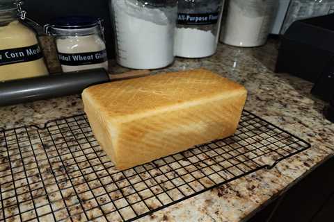 Sandwich Loaf in a Pullman pan