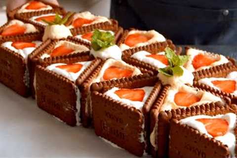 Talk About A No-Bake Cake! | Quick, Easy & Tasty Dessert