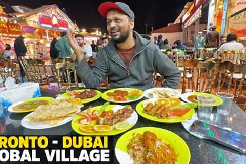 Street Food in Dubai, Global Village | Canada DXB Karachi | Indian & Thai Food | Bundu Khan..