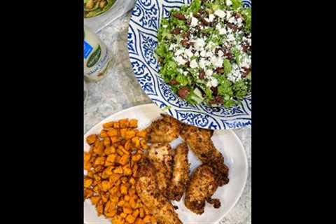 Easy Air Fryer Dinner! One of our favorite meals! #cooking #tasty #easycooking #recipes #dinner