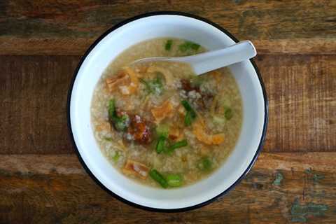Rice Porridge With Seafood 干海鲜 稀饭 Dried Seafood Congee