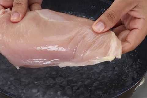 Thaw the chicken breast and make this super delicious and easy recipe.