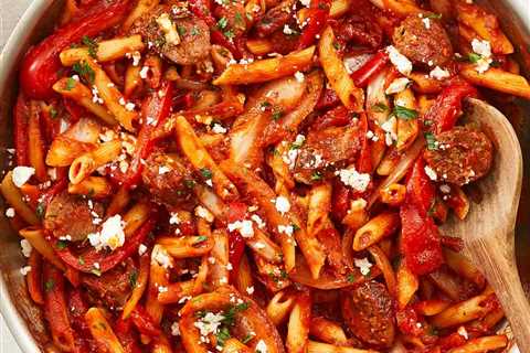 Pasta with Sausage and Peppers