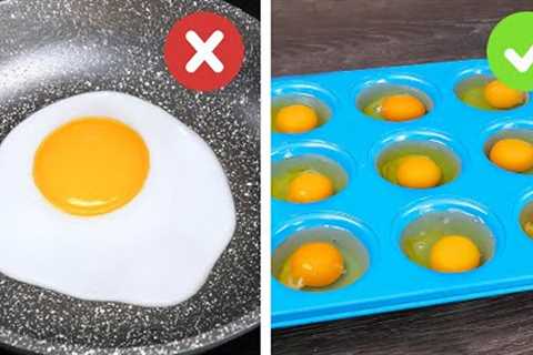 DELICIOUS EGG RECIPES AND COOKING HACKS