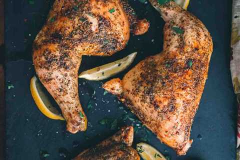 Oven Baked Chicken Quarters