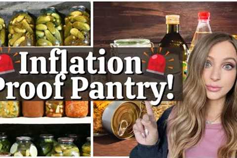 10 Foods to Buy NOW | Prepper Pantry Stockpile | Inflation Proof Pantry!