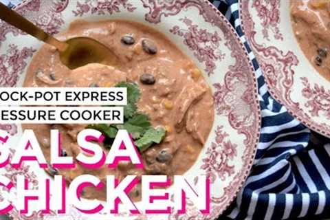 Crock-Pot Express Crock Pressure Cooker and Slow Cooker Salsa Chicken