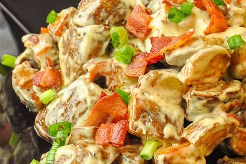 Creamy Bacon Parmesan Potatoes