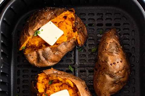 Air Fryer Sweet Potatoes