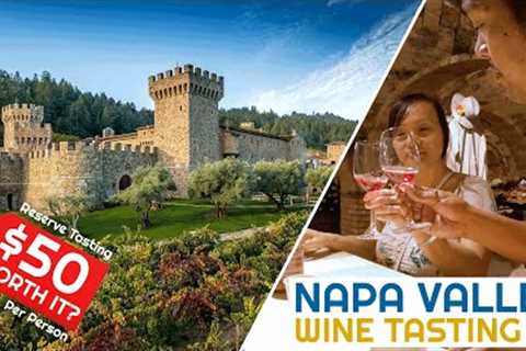 Napa Valley California Wine Tasting - Castello Di Amorosa Wine tasting and Full castle tour.