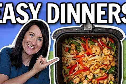 EASY Recipes for ONE or TWO in the AIR FRYER - FAST Dinner Ideas