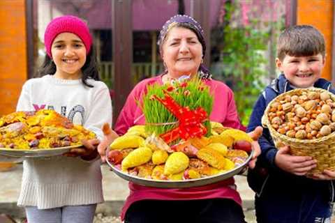 Nowruz - Traditional Azerbaijani Holiday! Delicious Dish & Desserts For The Whole Family