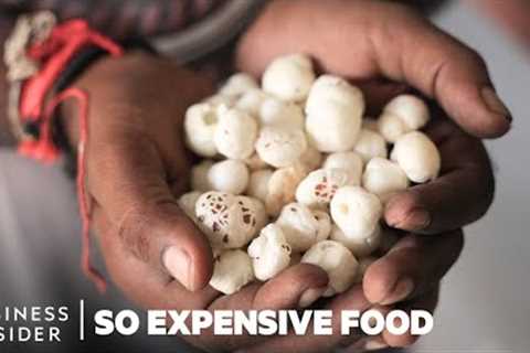 Why Fox Nuts (Water Lily Seeds) Are So Expensive | So Expensive Food | Business Insider